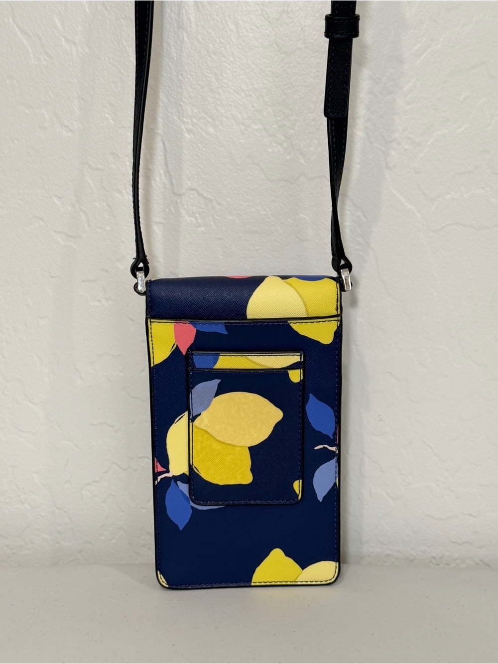 Kate Spade Cameron Lemon Zest North South Flap Phone Crossbody - Picture 4 of 13